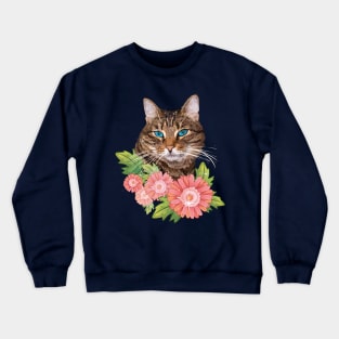 Cat Crewneck Sweatshirt